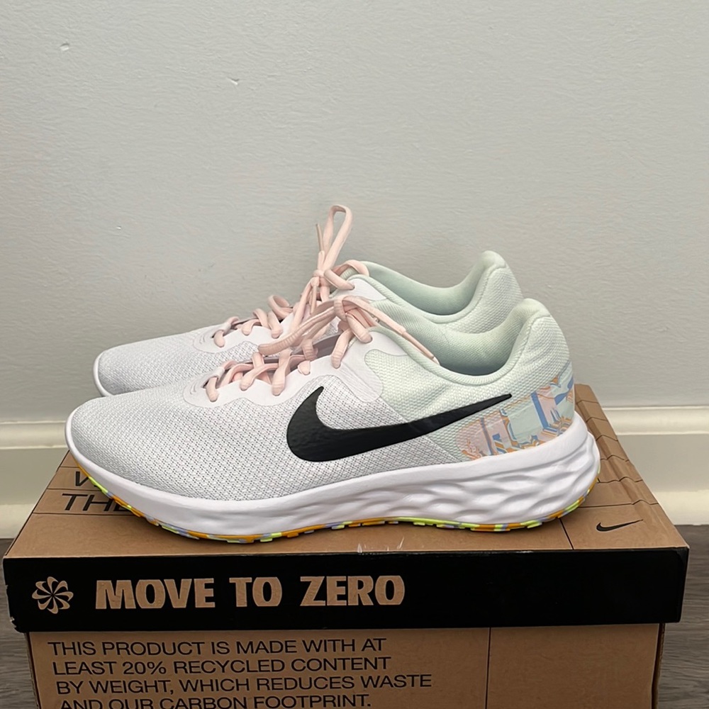 These are the nike revolution 6 next nature premium running shoes.